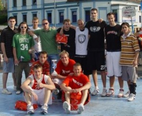 Tři nejlepší týmy z děčínského kola ČP ve streetballu
