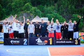 Mužské týmy na medailových pozicích na LSP 2017