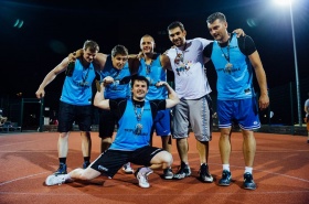 Tým Triple Trouble po triumfu na PSLku 2017.