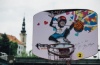 Zátiší s košem na Labském streetballovém poháru.