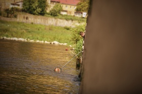 Podběrák i letos v Děčíně zachránil řadu balonů.